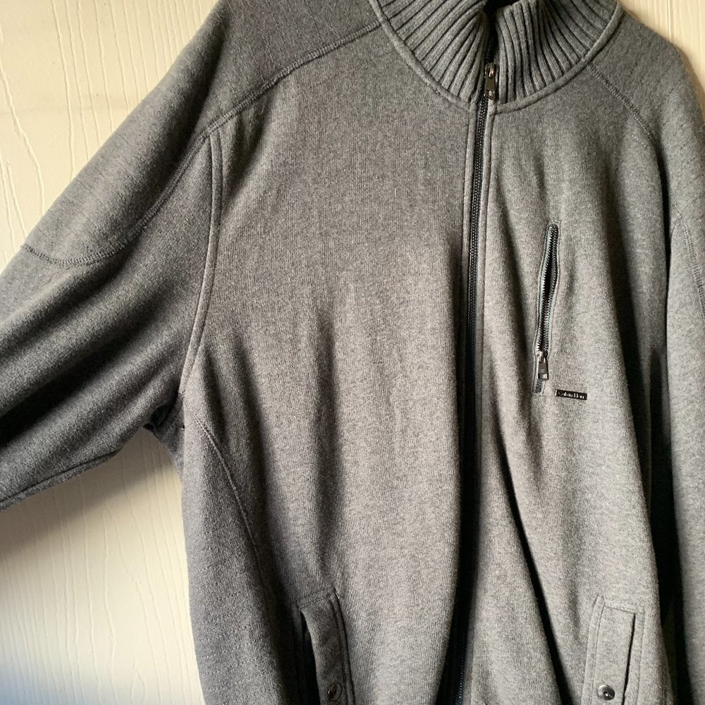 Calvin Klein Grey Zipper Sweater